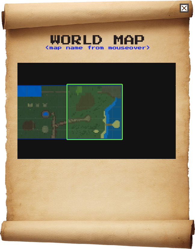 BronzeWorld World Map